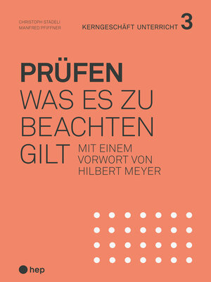 cover image of Prüfen (E-Book)